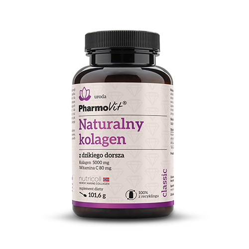 Naturalny kolagen z dzikiego dorsza 101,6 g proszek - PharmoVit