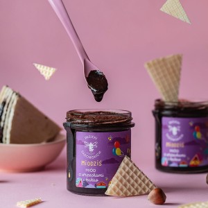 Miód z orzechami i kakao Miodziś 430 g - Pasieki Rodziny Sadowskich