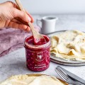 Miód z czarną porzeczką 430 g - Pasieki Rodziny Sadowskich