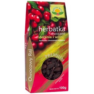 Herbatka z owocami Derenia i Wiśni 100 g - Natura Wita