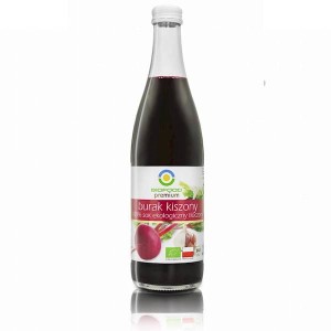 Burak kiszony 100% sok ekologiczny tłoczony BIO 500 ml - Bio Food