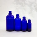 Butelka z niebieskiego szkła gwint 18 mm 10 ml - Nanga