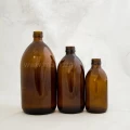 Butelka z brązowego szkła gwint 28 mm 1000 ml - Nanga