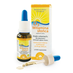 Witamina słońca D3 800 j.m. w kroplach 20 ml - Dr Jacob's 