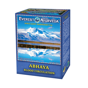 PRZECENA! (krótki termin) ABHAYA żylaki, miażdżyca Ajurwedyjska herbatka ziołowa 100 g - Everest Ayurveda