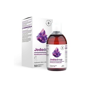 Jodadrop Bioaktywne źródło jodu płyn 250 ml - Aura Herbals